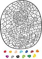 coloriage coloriage magique skateur